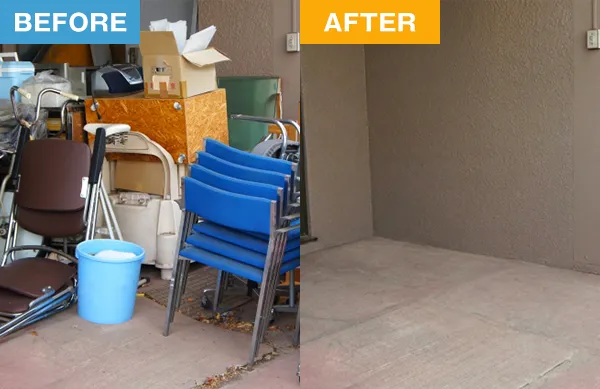 法人ゴミ回収 作業例1