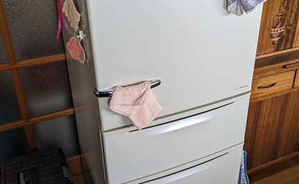 大型家電の回収 作業前の写真