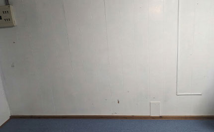 オフィスで出た粗大ゴミ 撤去後の写真