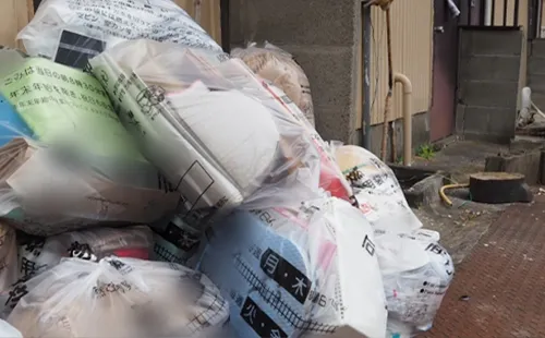 立ち会い不要でのゴミ屋敷片付け写真