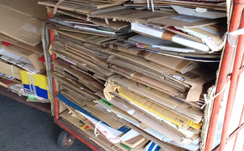 オフィスゴミ回収写真