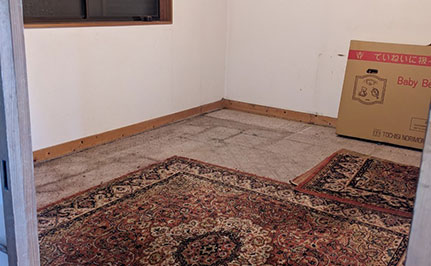 内装リフォーム 施工前の写真